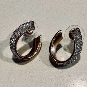 Swarovski Earrings – Rose Gold Crystal